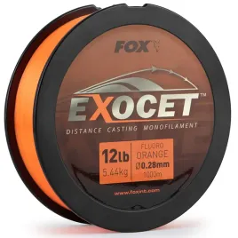 zylka-karpiowa-fluoro-orange-mono-0-30-mm-6-5-kg-1000-m-fox-exocet