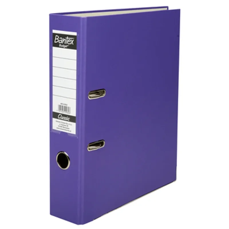 segregator-bantex-budget-classic-75-cm-fioletowy