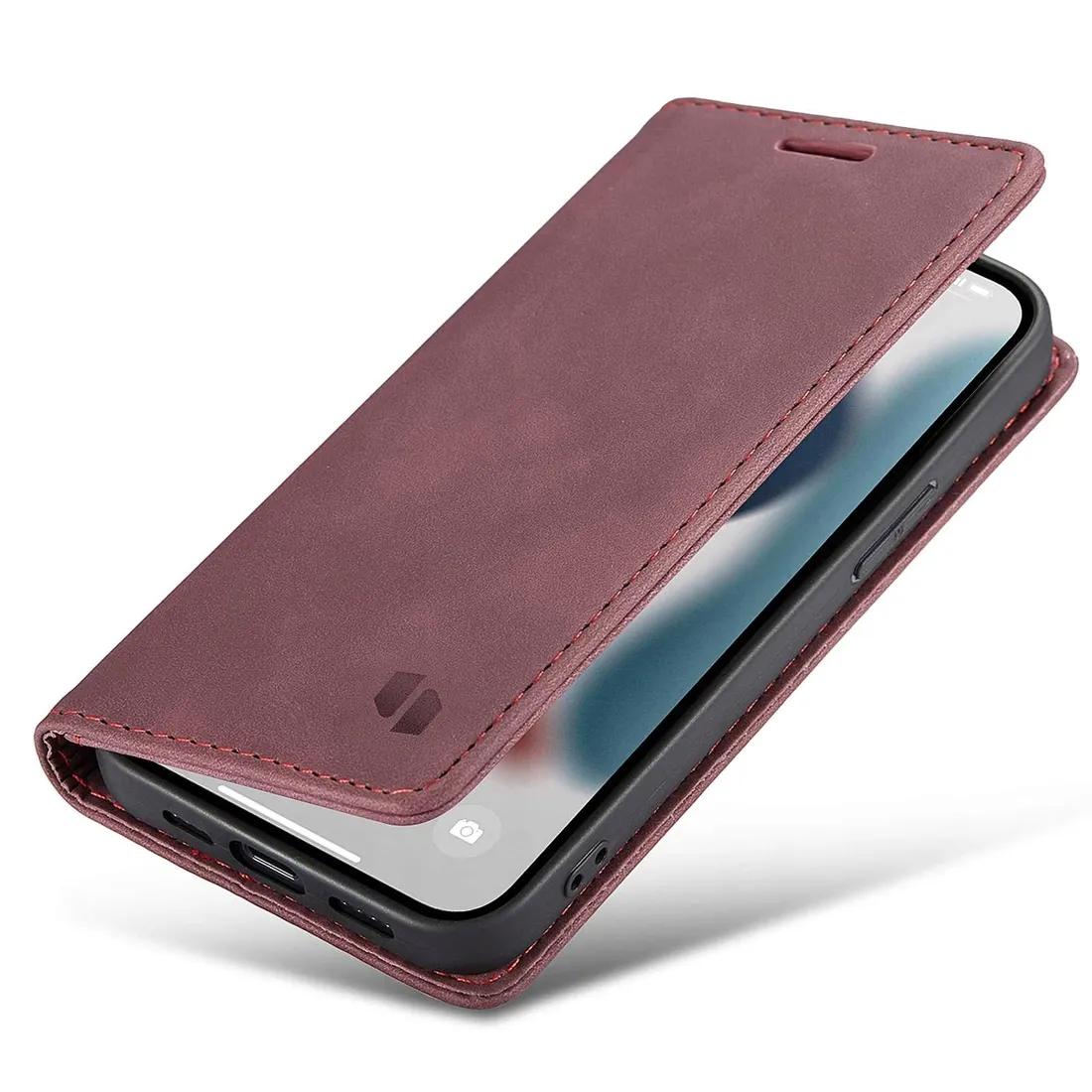 spacecase-wallet-iphone-13-mini-red