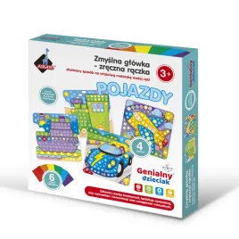 genialny-dzieciak-piankowa-wyklejanka-pojazdy