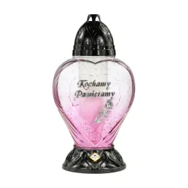 duzy-znicz-szklany-946-kochamy-pamietamy-sliwkowy-36-cm-z-wymiennym-wkladem