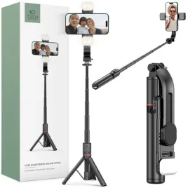 tech-protect-l05s-bluetooth-selfie-stick-tripod-and-led-light-black