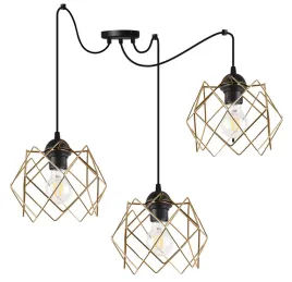 lampa-sufitowa-wiszaca-zyrandol-zloty-czarny-pajak-loft-nowoczesny-glamour