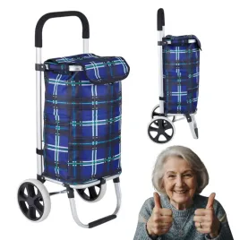 torba-milan-na-kolkach-wozek-na-zakupy-40l-granatowa-kratka