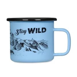 kubek-emaliowany-retro-stay-wild-niebieski