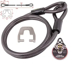 linka-stalowa-kovix-kza-150-z-adapterem