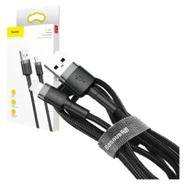 kabel-lightning-usb-baseus-cafule-24a-1m-szaro-czarny