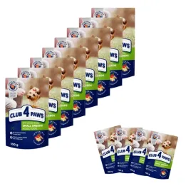 mokra-karma-dla-psow-malych-ras-24x100g-z-kurczakiem-club-4-paws