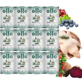 zestaw-ollo-plus-kolagen-kaczka-12x400g-monobialkowa-karma-mokra-dla-psa