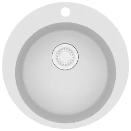 granitowy-zlewozmywak-jednokomorowy-okragly-bialy