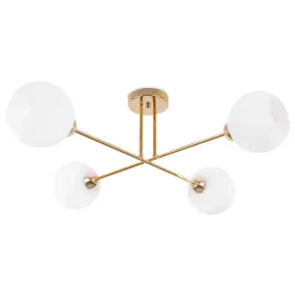 lampa-sufitowa-zyrandol-wiszaca-zlota-biale-kule-do-kuchni-lazienki-salonu