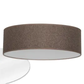 lampa-sufitowa-brazowa-len-40-cm-2xe27-nowoczesny-plafon-lniany-abazur