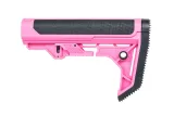 kolba-specna-arms-light-ops-stock-rozowy