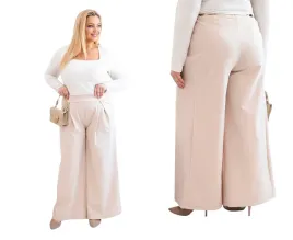 bezowa-spodnie-damskie-eleganckie-plus-size-z-szeroka-nogawka-i-wysokim-sta