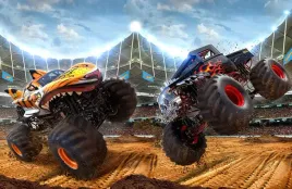 fototapeta-dla-dzieci-hot-wheels-monster-truck-200x130-flizelina