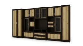 pojemna-mebloscianka-lena-405x210cm-or-witryna-rtv-or-sonoma-ciemna-dab-grand