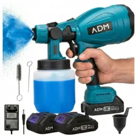 pistolet-do-malowania-scian-bezprzewodowy-2x-akumulatory-21v-800ml-malarski
