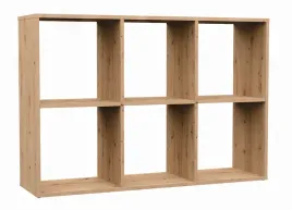 regal-komorowy-malax-2x3-artisan-6-komor-otwarty-na-ksiazki-zabawki