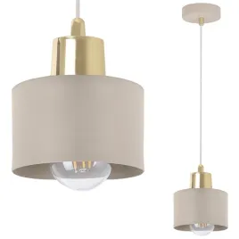 lampa-wiszaca-sufitowa-zyrandol-panta-bezowa-pojedyncza-do-kuchni-nad-stol