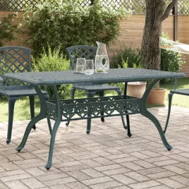 stol-ogrodowy-zielony-150x90x72-cm-odlewane-aluminium