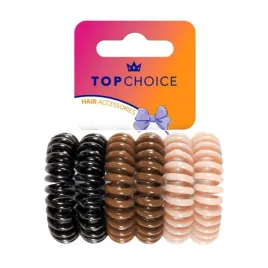 top-choice-gumka-do-wlosow-spiralka-male-6-sztuk