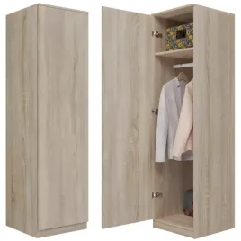 szafa-50-cm-z-drazkiem-polkami-na-ubrania-do-pokoju-przedpokoju-dab-sonoma