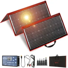 dokio-ffsp-160m-przenosny-skladany-panel-sloneczny-kontroler-solarny-160w