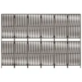 parawan-6-panelowy-brazowy-polirattan-marka-vidaxl