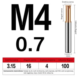 frez-do-gwintowania-jednoostrzowy-rozmiar-m4x0-7x100l-tisin