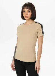 koszulka-damska-t-shirt-pit-bull-tape-nugget-bezowa