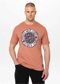 koszulka-meska-t-shirt-pit-bull-pitbull-san-diego-sun-lososiowa