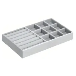 ekspozytor-na-bizuterie-welur-tacka-szary-s5-przegrody-z-walkami