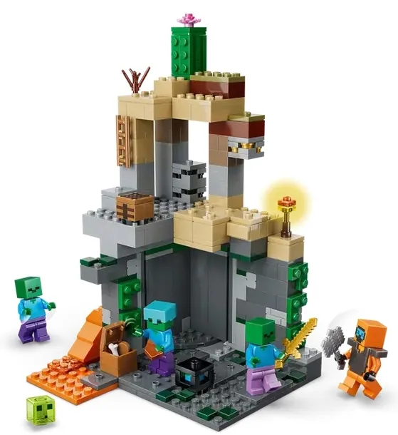 21587-lego-minecraft-loch-zombie-kolor-inny-kolor