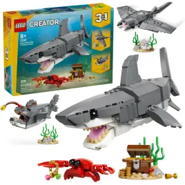 lego-creator-3w1-grozny-rekin-i-skrzynia-ze-skarbem-plaszczka-zabnica-31381