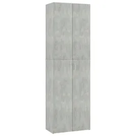szafa-biurowa-minimalistyczna-z-5-polkami-szarosc-betonu-60x32x190-cm