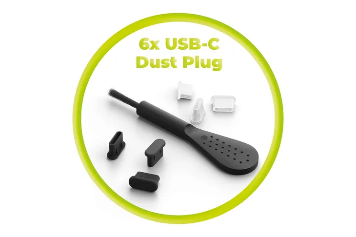 mobile-origin-usb-c-dust-plug-and-cleaning-brush-cl1-black-clear-for-iphone-a-stan-nowy