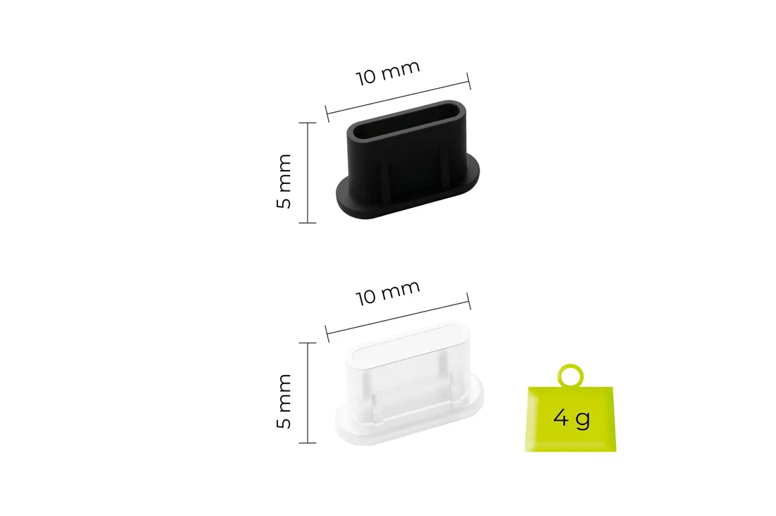 mobile-origin-usb-c-dust-plug-and-cleaning-brush-cl1-black-clear-for-iphone-a