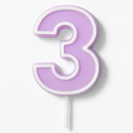 swieczka-urodzinowa-cyfra-3-pastelowy-fioletowy-4-cm