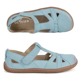 buty-damskie-barefoot-ultralekkie-polsandaly-olivier-1285-na-rzep-blekit-nu
