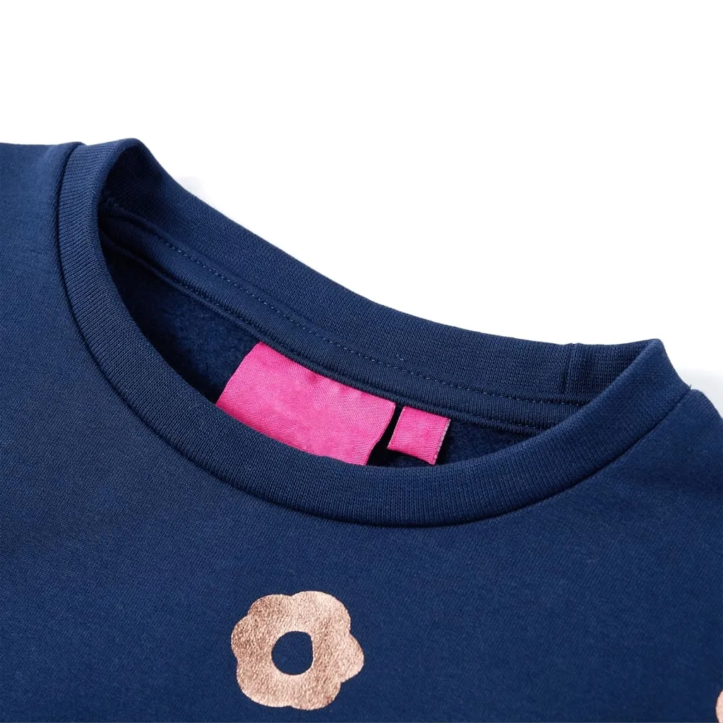 bluza-dziecieca-granatowa-128-stan-nowy