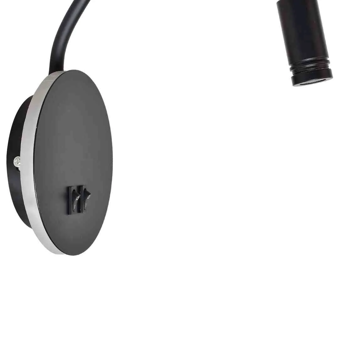 lampka-nocna-base-8w-2w-black-stan-nowy