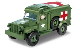 cobi-dodge-wc-54-ambulance-klocki-293szt-1-35-2257-nowy-zestaw-do-zlozenia