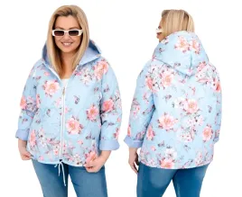 niebieska-kurtka-damska-wiosenna-plus-size-z-kapturem-w-kwiatowy-wzor