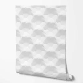 tapeta-na-sciane-efekt-3d-biale-ksztalty-latki-ecru-tlo-do-biura-sypialni