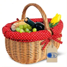 kosz-wiklinowy-piknikowy-zakupowy-duzy-z-czerwonym-obszyciem-w-kropki