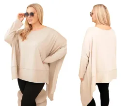 bezowa-bluzka-damska-bawelniana-plus-size-asymetryczna