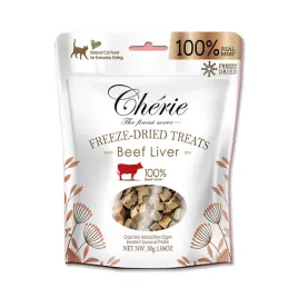 cherie-premium-100percent-przysmak-dla-kota-liofilizowany-wolowina-watroba-3x30g