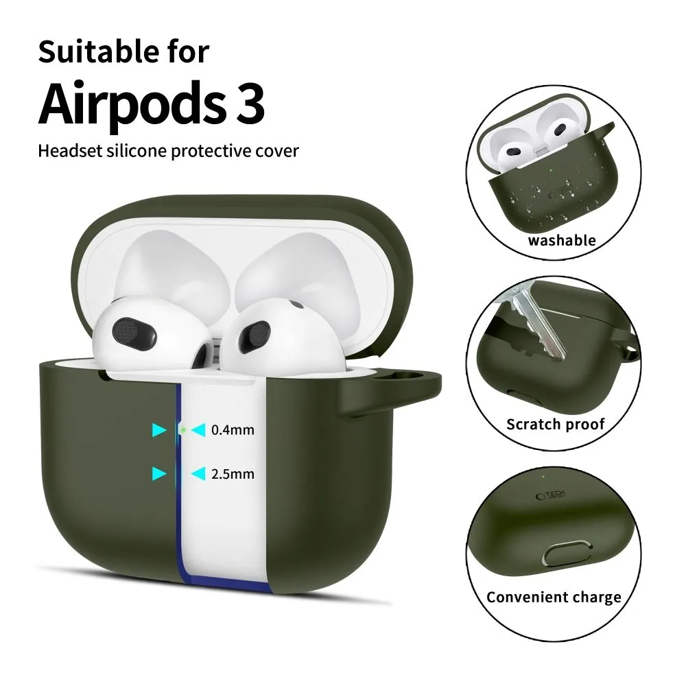 tech-protect-silicone-hook-apple-airpods-3-olive-green-stan-nowy