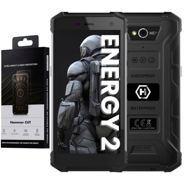 PANCERNY MyPhone Hammer Energy 2 3/32GB + FOLIA HAMMER w zestawie