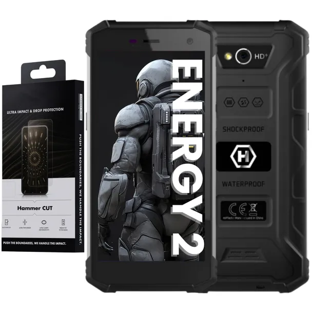 PANCERNY MyPhone Hammer Energy 2 3/32GB + FOLIA HAMMER w zestawie